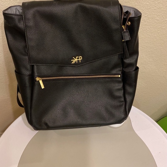 Large Freshly Picked Black Diaper Bag